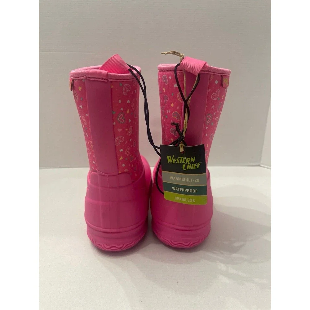 Western Chief Girls Freestyle Neoprene Outdoor Boots Size 6B New With Tag